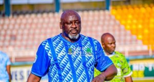 Nasarawa coach Mangut shows frustration in team’s 3-1 defeat to Barau FC