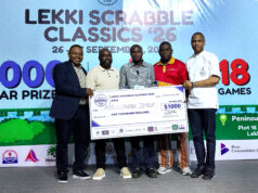 Stunning Jimoh successfully defends Lekki Scrabble Classics in style