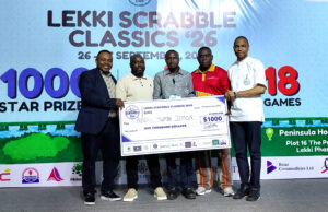 Stunning Jimoh successfully defends Lekki Scrabble Classics in style