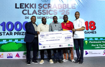 Stunning Jimoh successfully defends Lekki Scrabble Classics in style