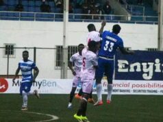 Ezekiel’s lone goal helps Inter Lagos beat Enyimba In Aba