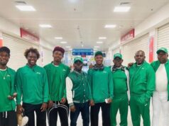 Nigeria’s Davis Cup team off to Morocco