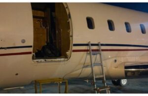 Aircraft loses door mid-air, makes emergency landing in Abuja