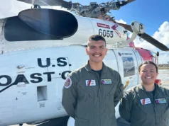 24-year-old Coast Guard swimmer says he fought waves and darkness to rescue 16 people from ocean
