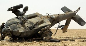 Nigerian military helicopter carrying 32 passengers and crew members crashes