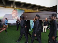 Olu Jacobs buried in Lagos