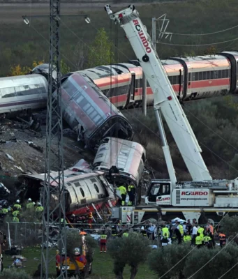 At least 68 people dead in Spain’s second major train crash this year